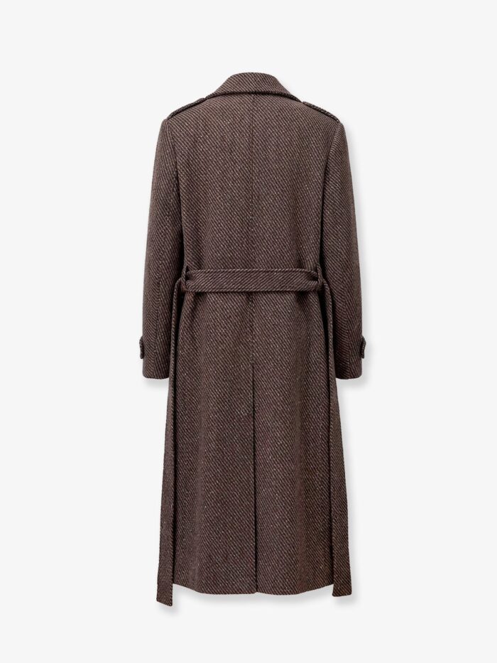 Dior Wool And Silk Blend Natté Coat