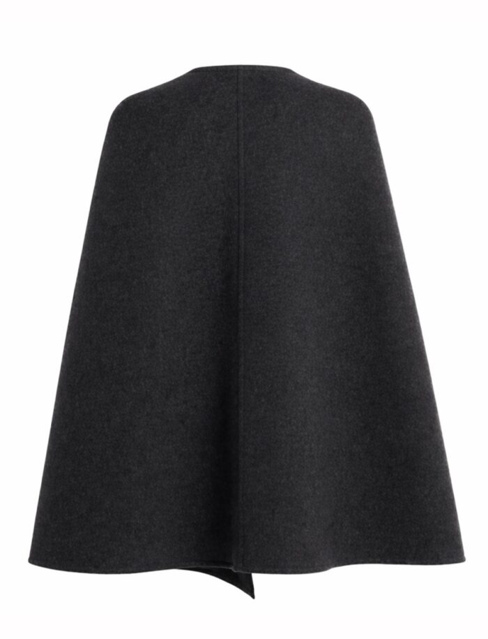 Gucci WOOL AND SILK CAPE WITH CLAMP