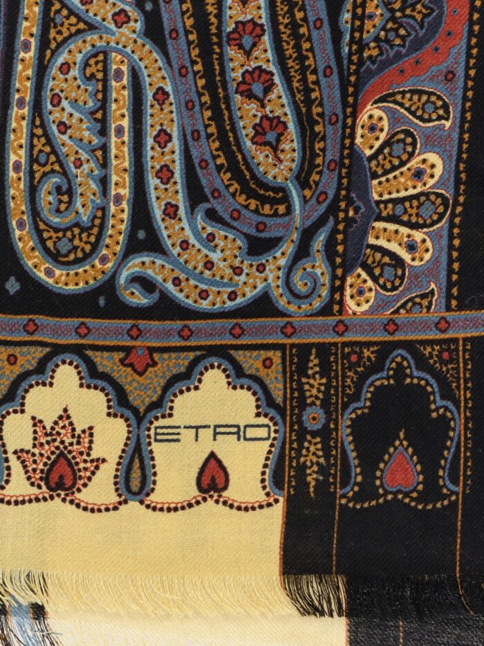 Etro Wool And Silk Scarf