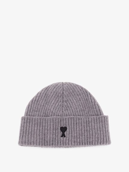 AMI PARIS Wool Beanie Hat