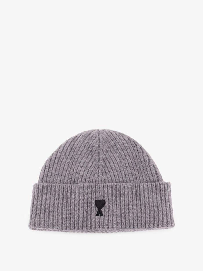 AMI PARIS Wool Beanie Hat