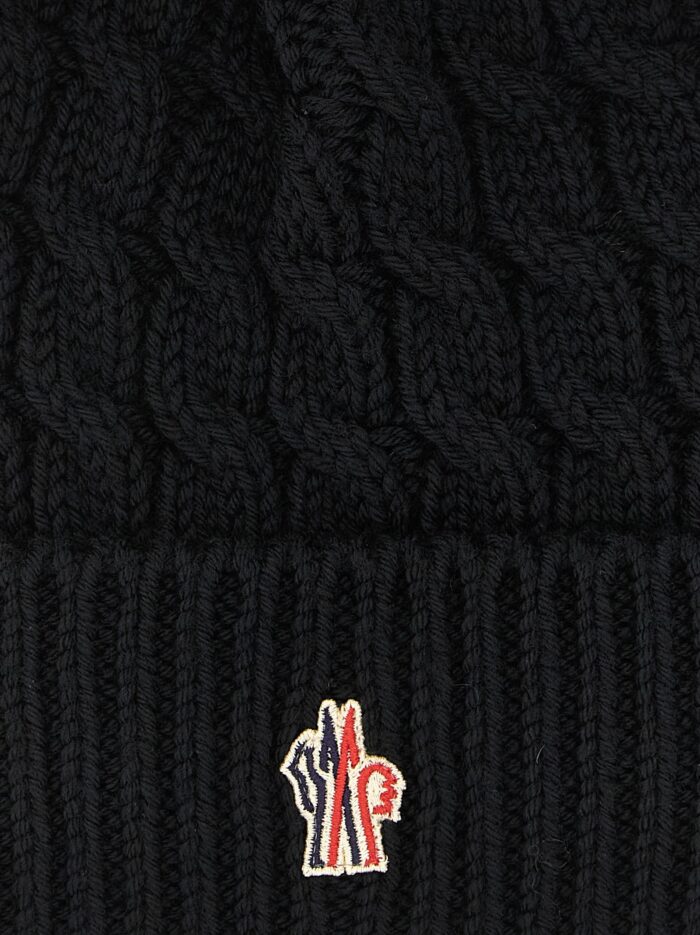 MONCLER GRENOBLE Wool Beanie With Pon-pon