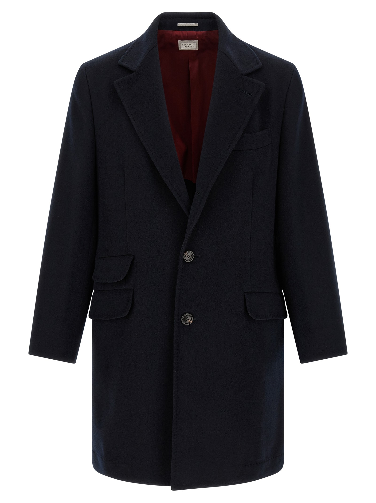 Brunello Cucinelli Wool Beaver Coat