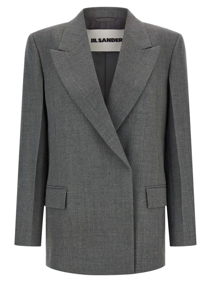 jil sander wool blazer JIL SANDER Wool Blazer