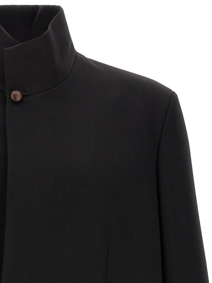 Zegna Wool Blazer With Buttons