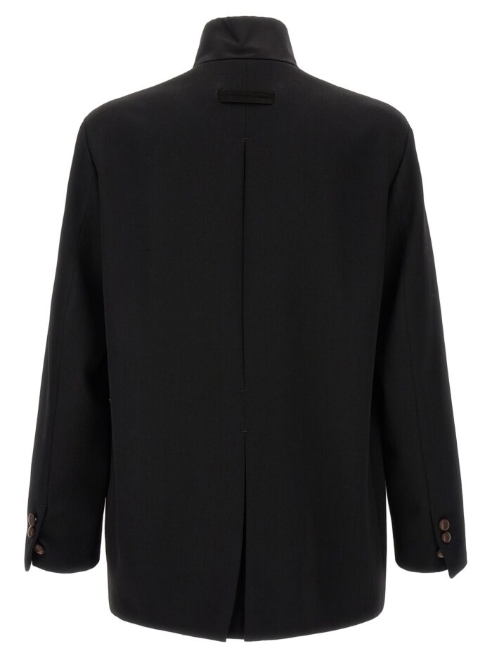Zegna Wool Blazer With Buttons