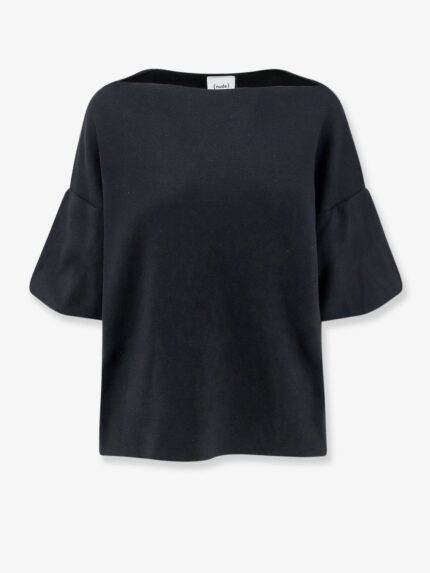 NUDE Wool Blend Boat Neck Sweater