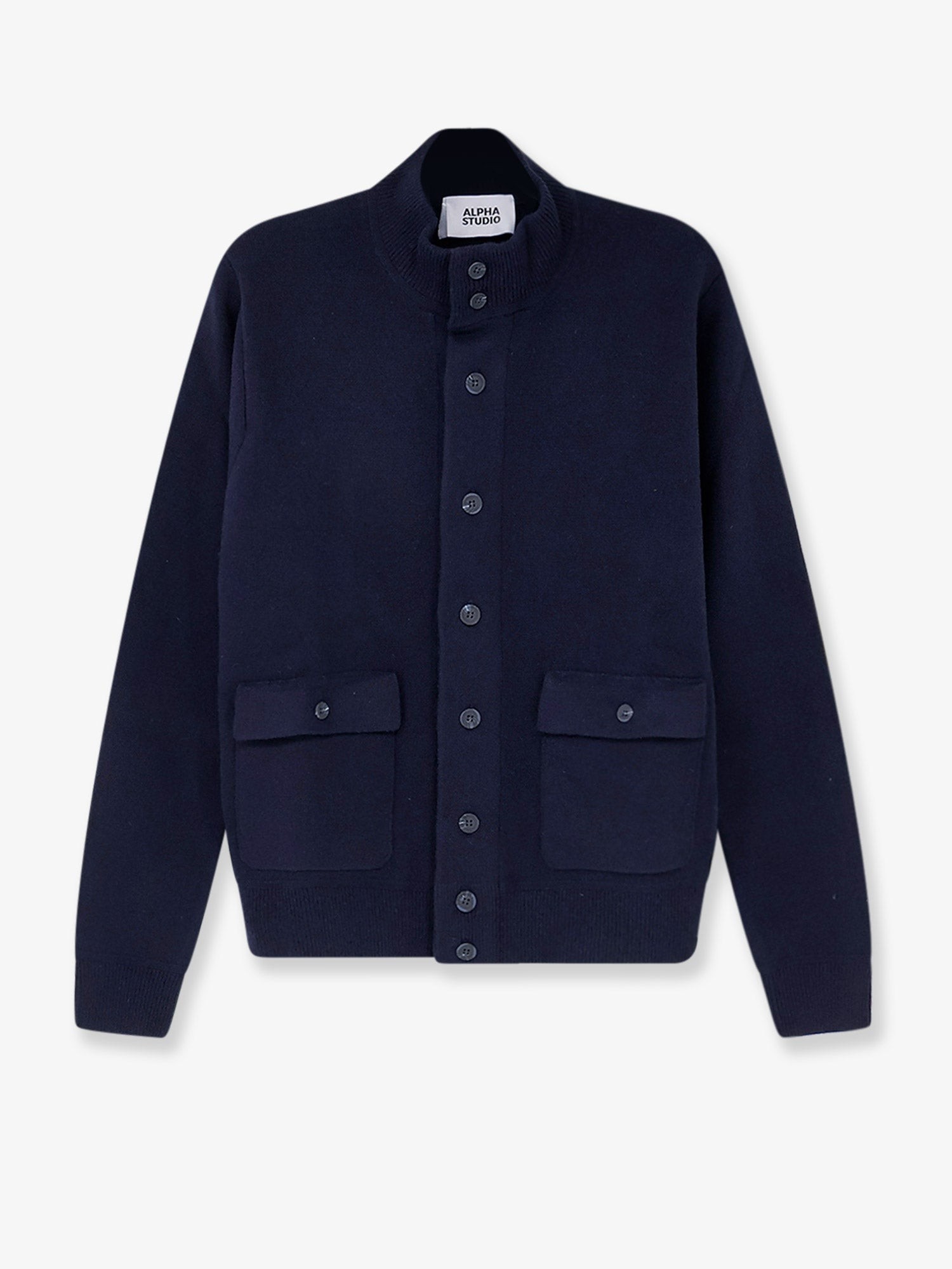 ALPHA-STUDIO Wool Blend Cardigan