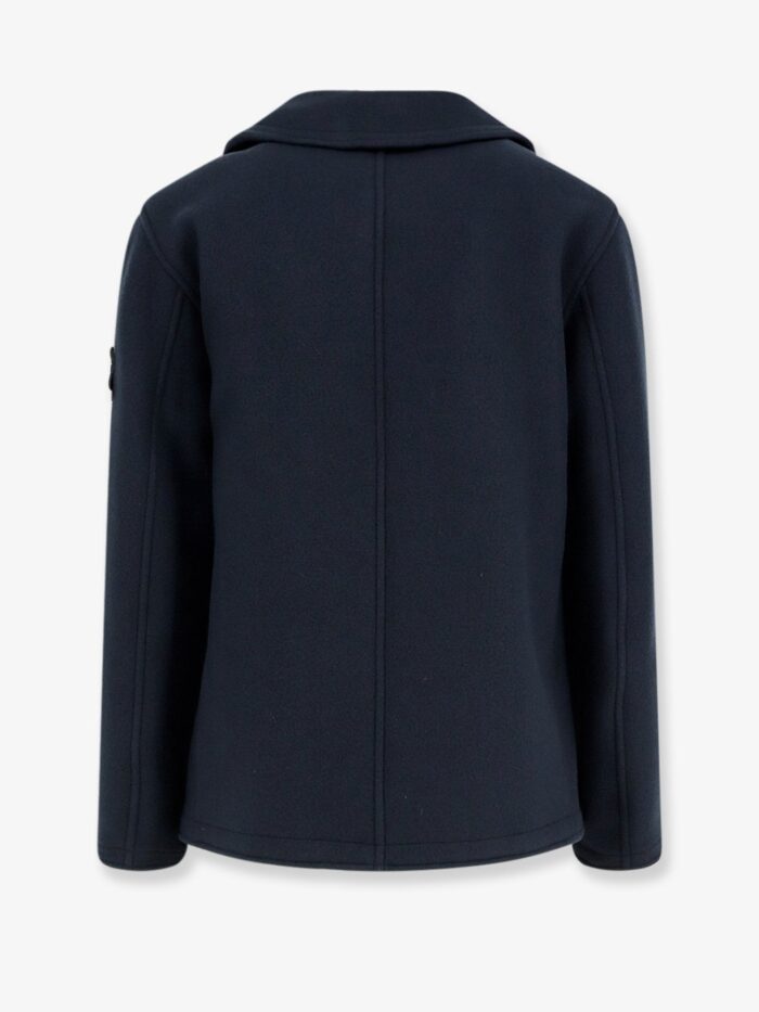 Stone Island Wool Blend Coat