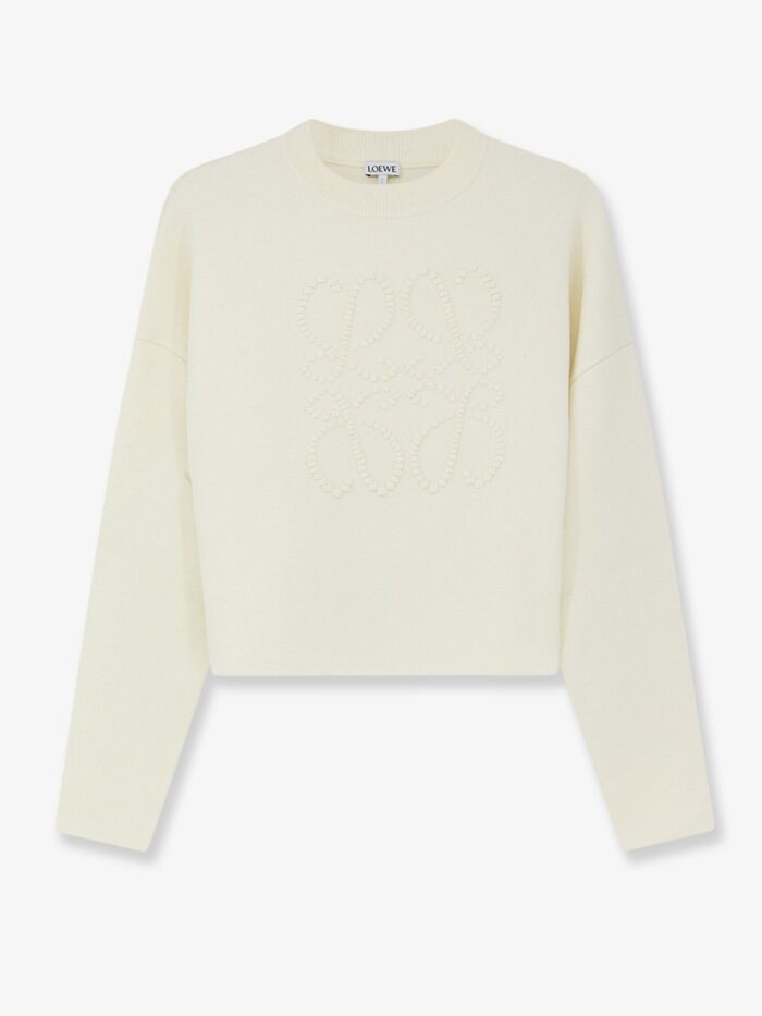 loewe wool blend crewneck sweater LOEWE Wool Blend Crewneck Sweater
