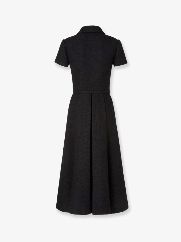 Fendi Wool Blend Long Dress