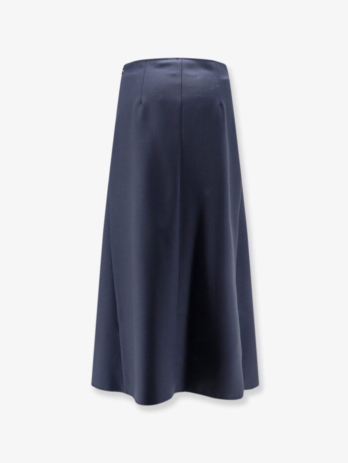 NUDE Wool Blend Long Skirt
