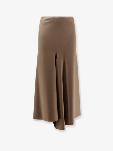 NUDE Wool Blend Long Skirt