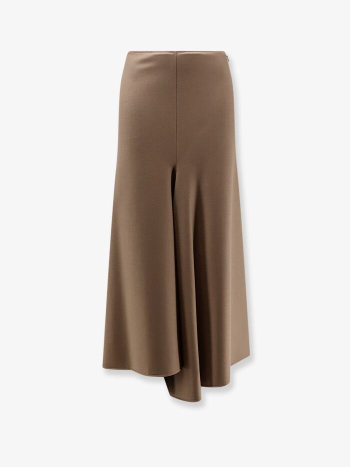 NUDE Wool Blend Long Skirt