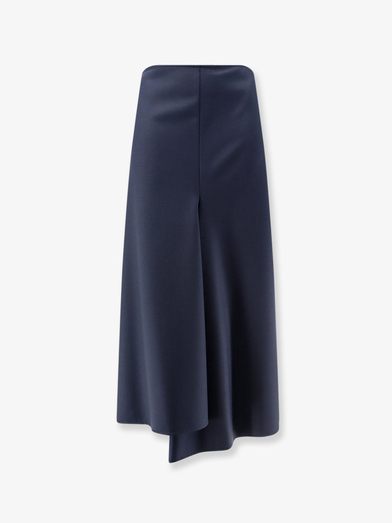 NUDE Wool Blend Long Skirt