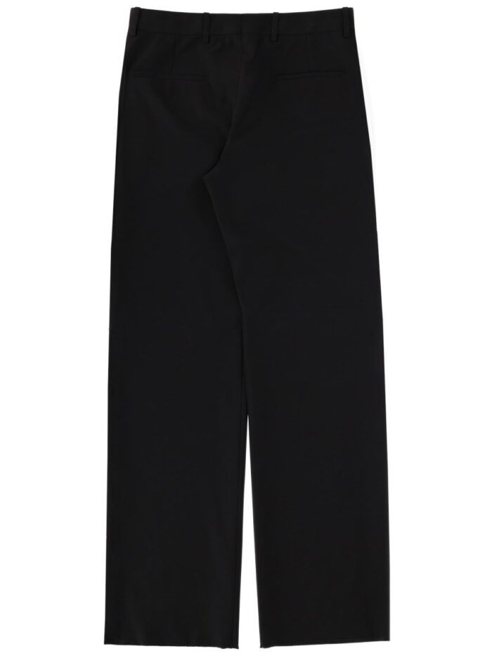 Gucci WOOL BLEND TAILORED PANTS
