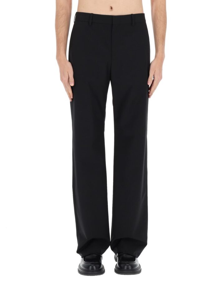 Gucci WOOL BLEND TAILORED PANTS