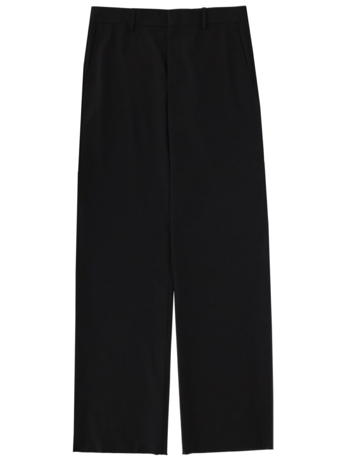 Gucci WOOL BLEND TAILORED PANTS