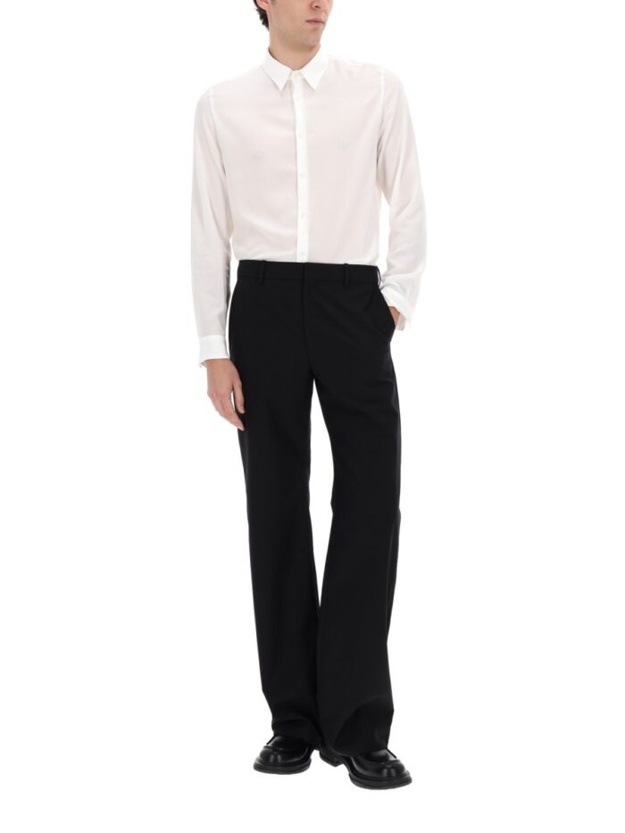 Gucci WOOL BLEND TAILORED PANTS