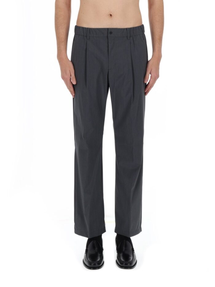 Herno Wool Blend Tailored Pants
