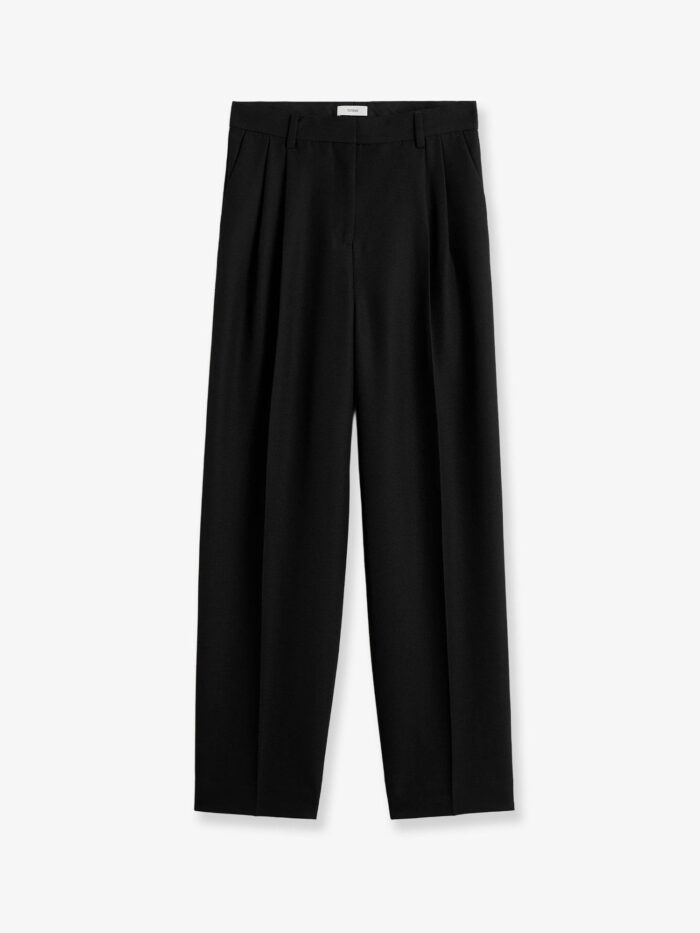 toteme wool blend tailored trousers TOTEME Wool Blend Tailored Trousers
