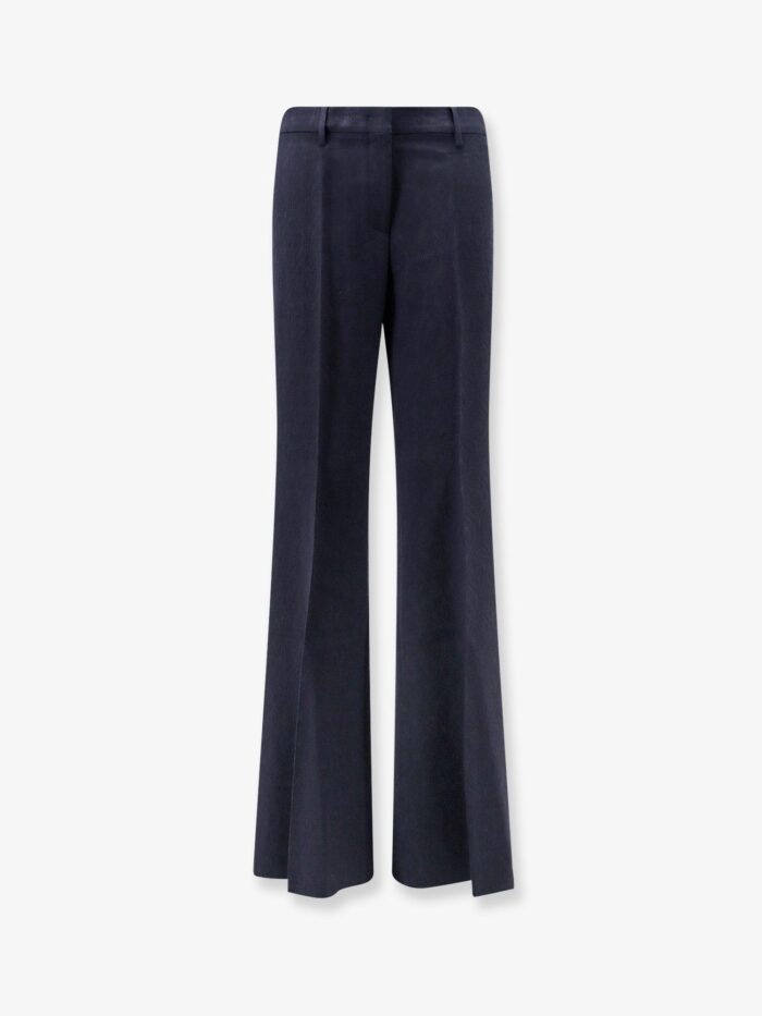etro wool blend trousers with paisley pattern Etro Wool Blend Trousers With Paisley Pattern