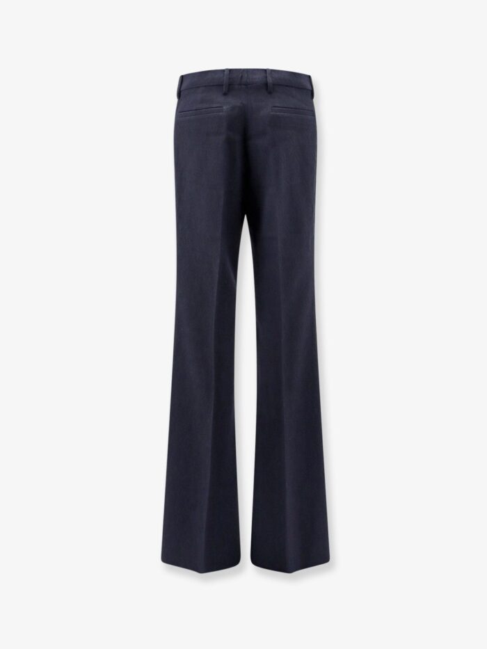 Etro Wool Blend Trousers With Paisley Pattern
