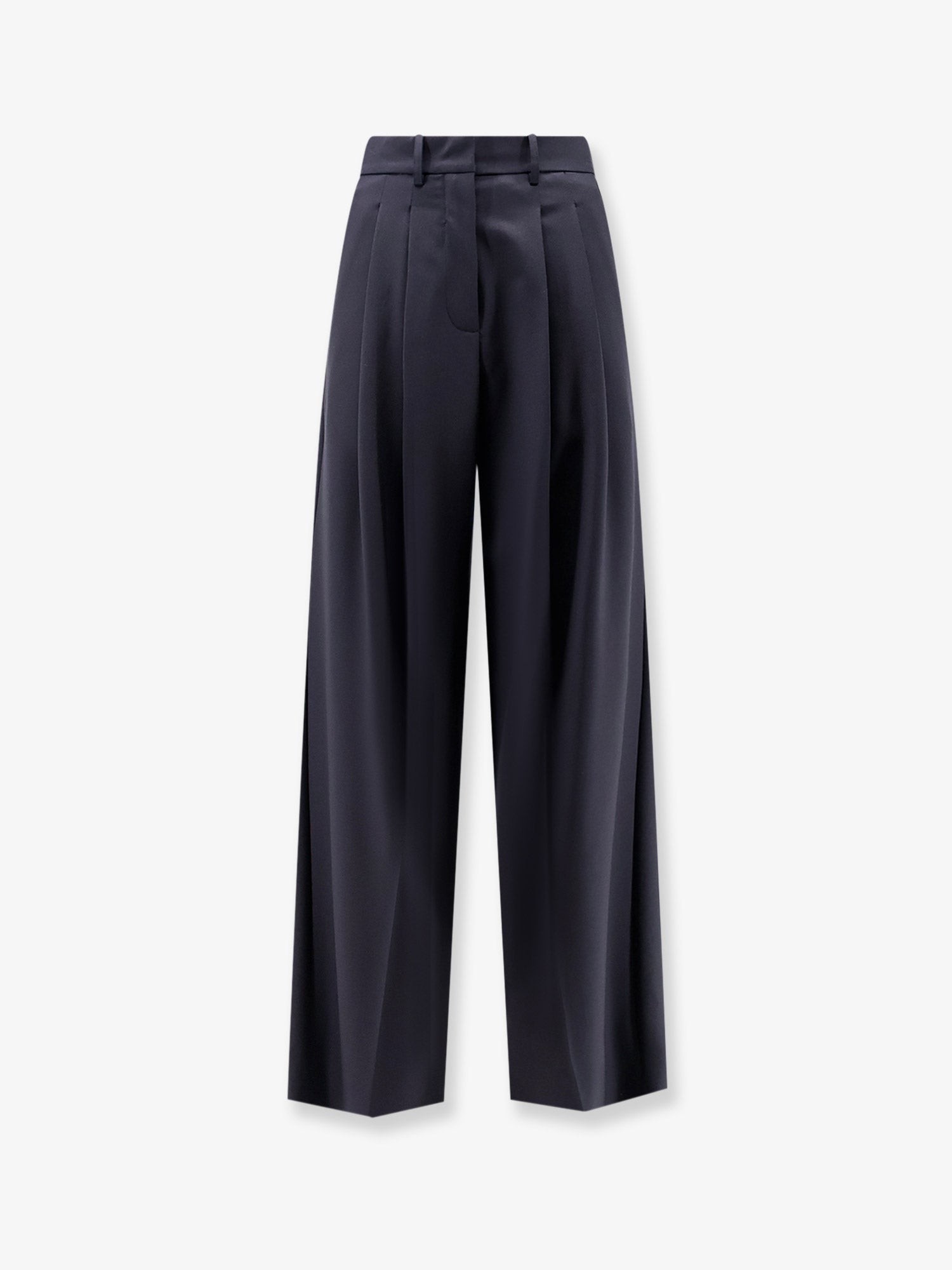 ALYSI Wool Blend Trousers With Pinces