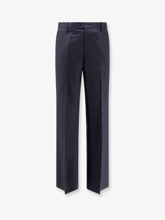 tonywack wool blend pinstriped trousers Tonywack Wool Blend Pinstriped Trousers