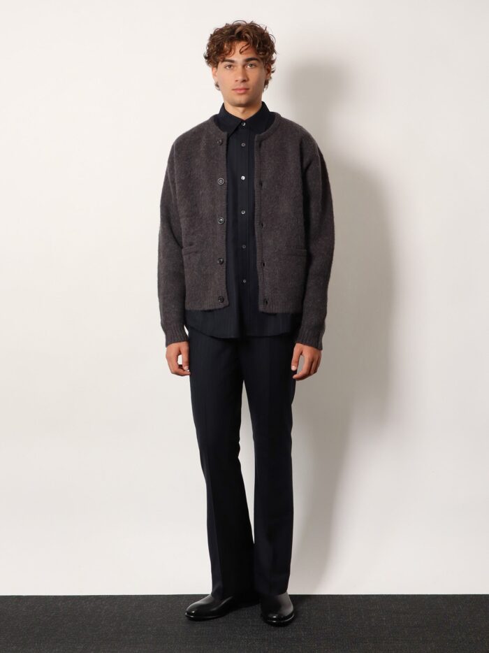 Tonywack Wool Blend Striped Shirt
