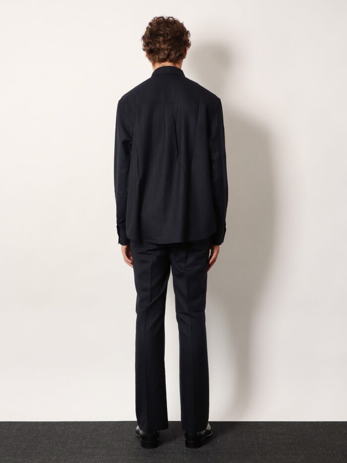 Tonywack Wool Blend Striped Shirt