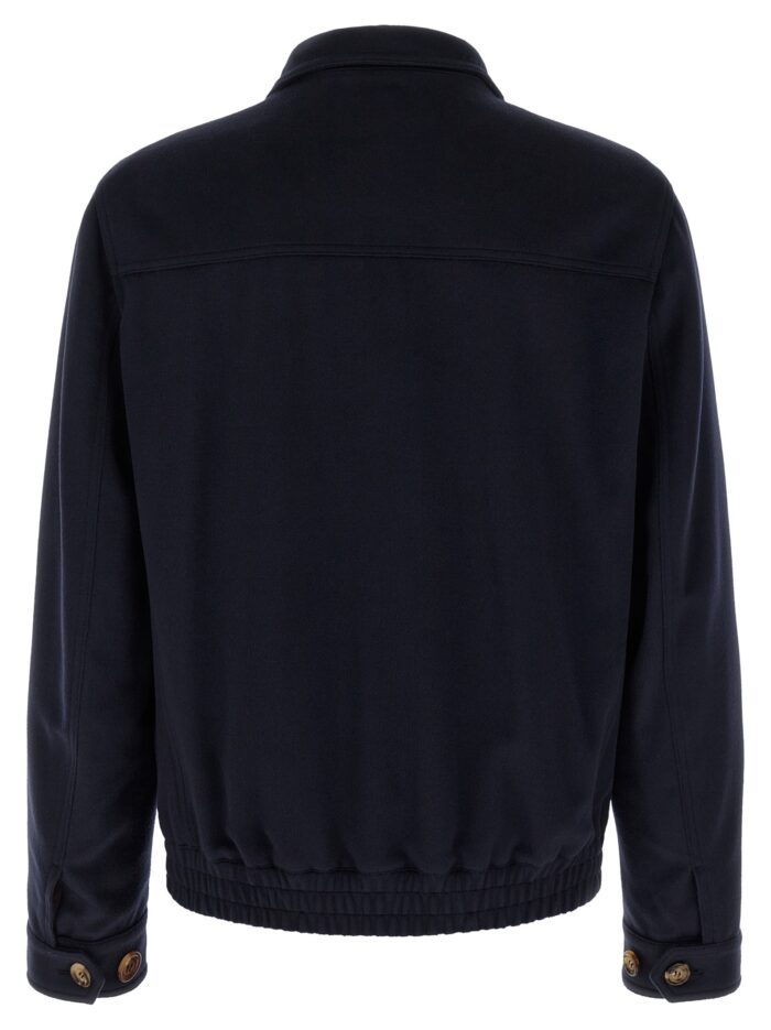 Brunello Cucinelli Wool Bomber Beaver