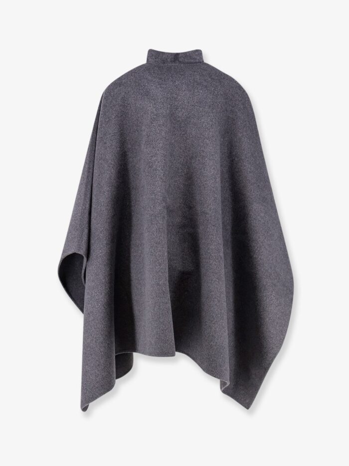 ROHE Wool Cape With Toggle