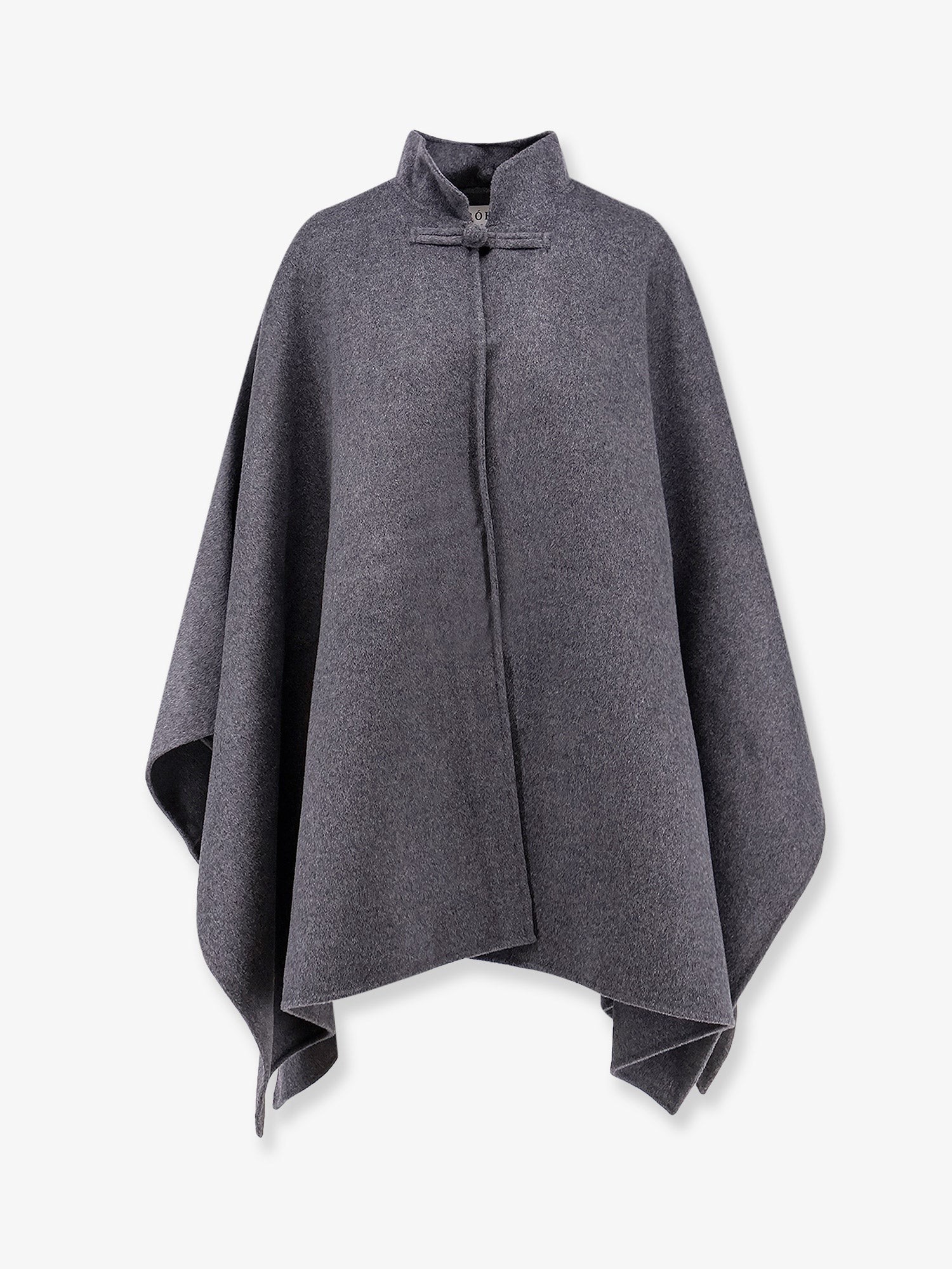 ROHE Wool Cape With Toggle