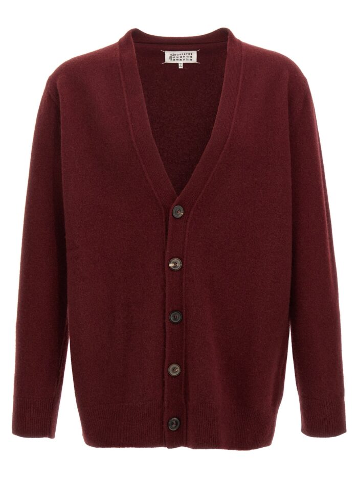 maison margiela wool cardigan Maison Margiela Wool Cardigan