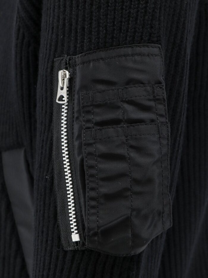 SACAI Wool Cardigan