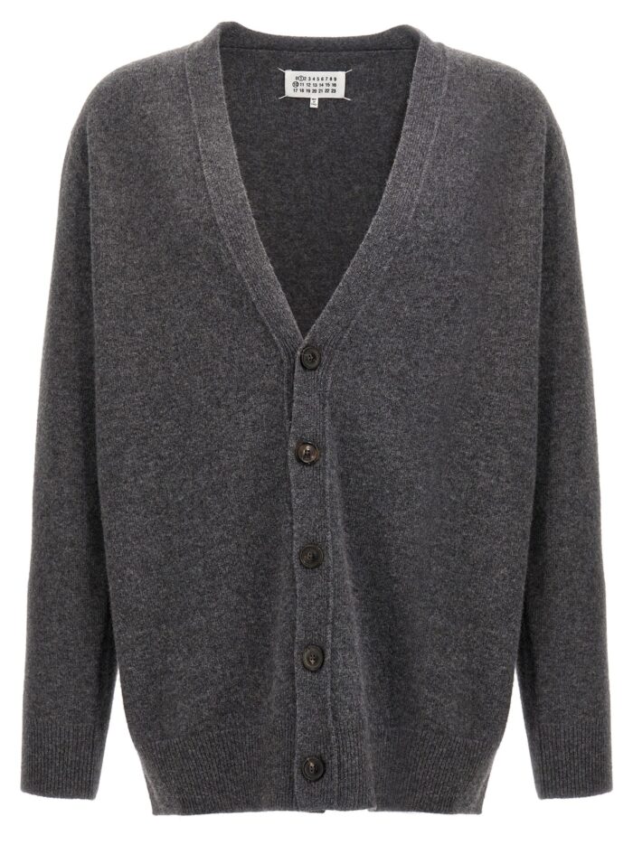 maison margiela wool cardigan Maison Margiela Wool Cardigan