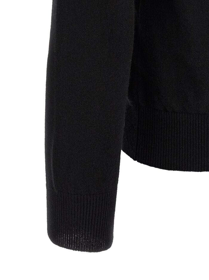 COMME DES GARCONS PLAY Wool Cardigan With Heart Patch