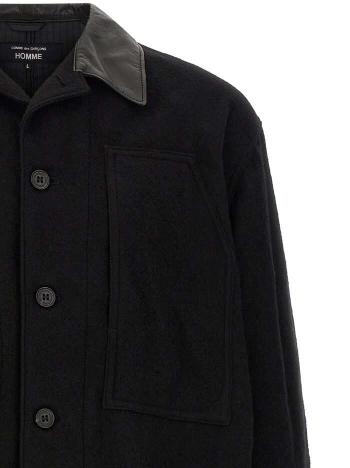 COMME DES GAR?ONS HOMME Wool Cloth Jacket