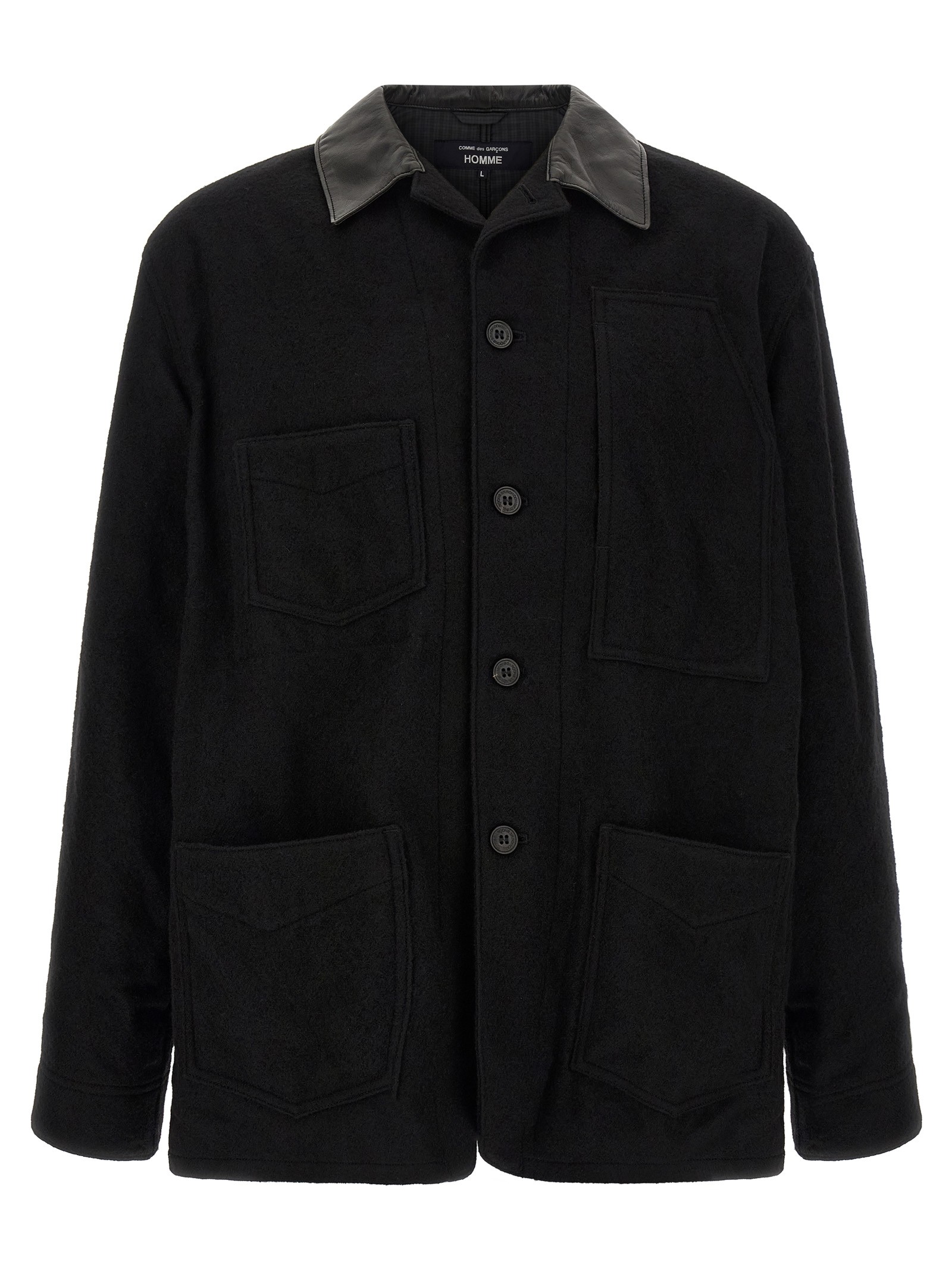 COMME DES GAR?ONS HOMME Wool Cloth Jacket