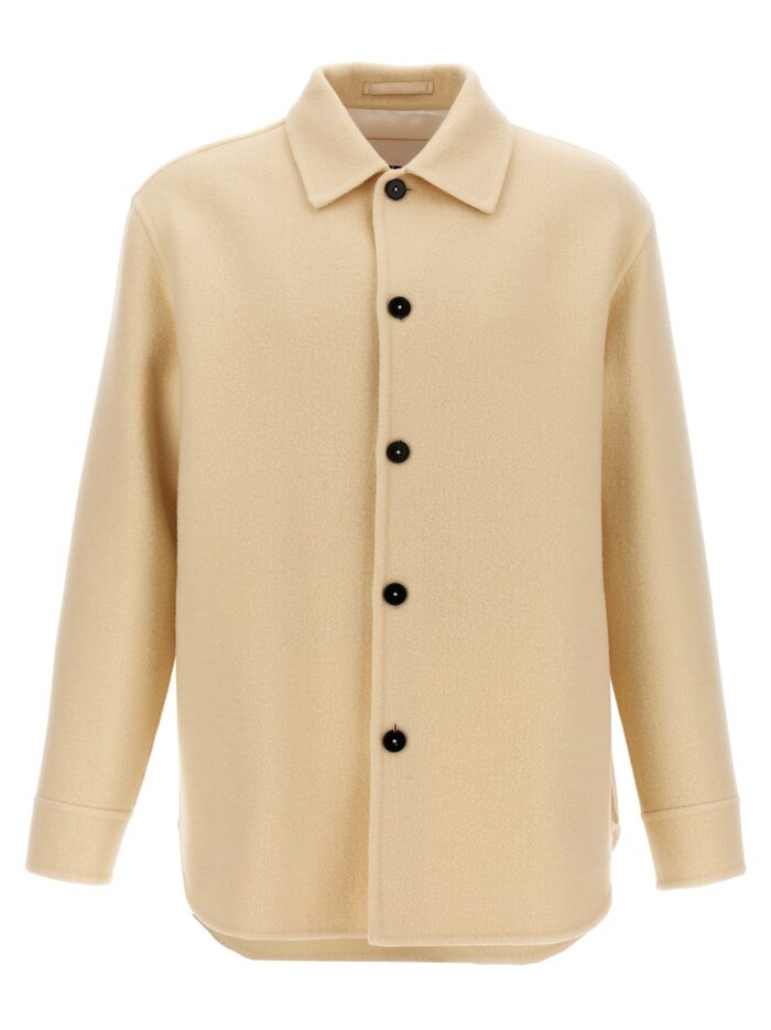 jil sander wool coat JIL SANDER Wool Coat