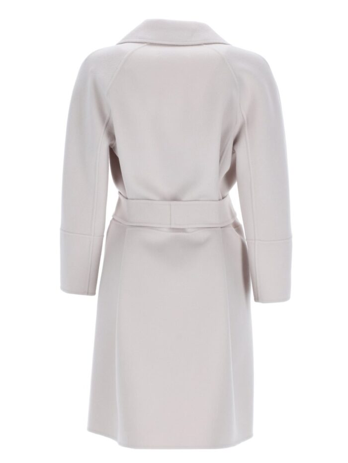 S MAX MARA WOOL COAT WITH BELT