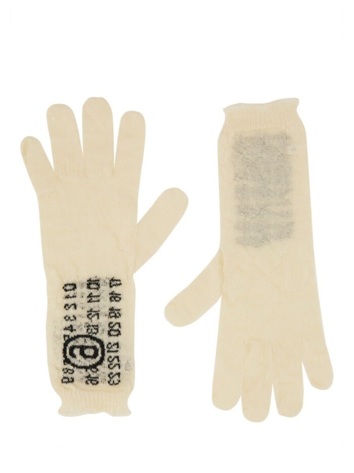 Mm6 Maison Margiela Wool Gloves.