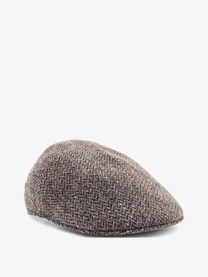Brunello Cucinelli Wool Hat With Dazzling Motif