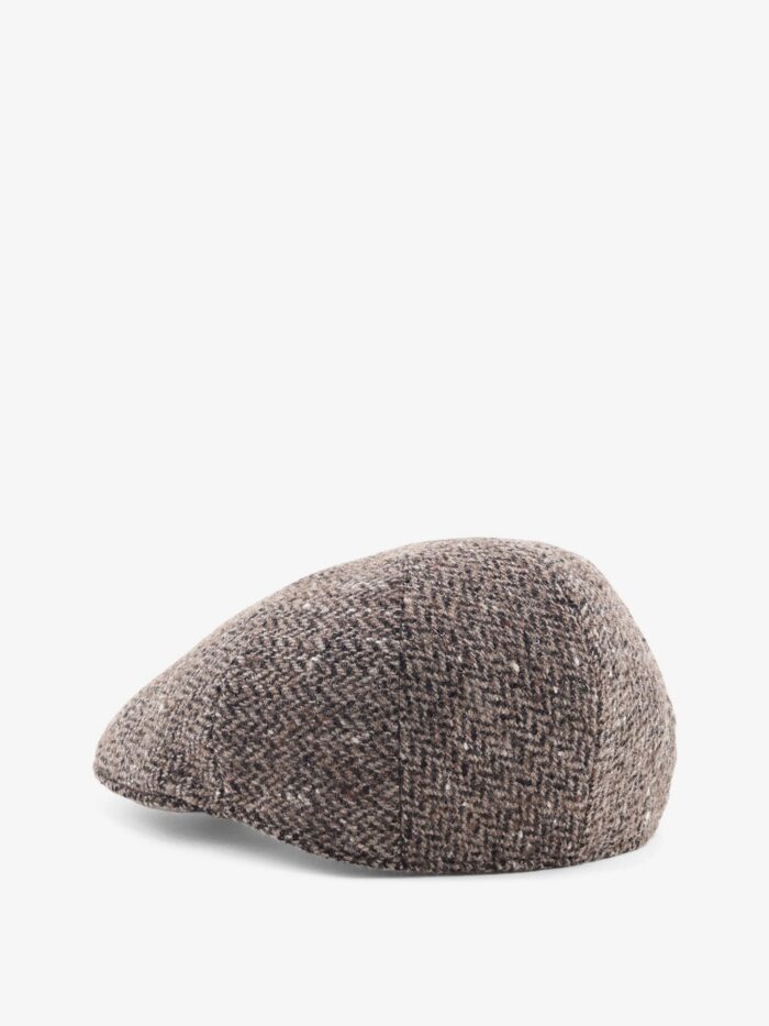 Brunello Cucinelli Wool Hat With Dazzling Motif