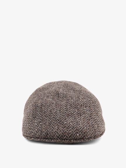 Brunello Cucinelli Wool Hat With Dazzling Motif