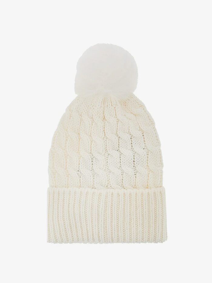 MONCLER GRENOBLE Wool Hat With Pom-pom