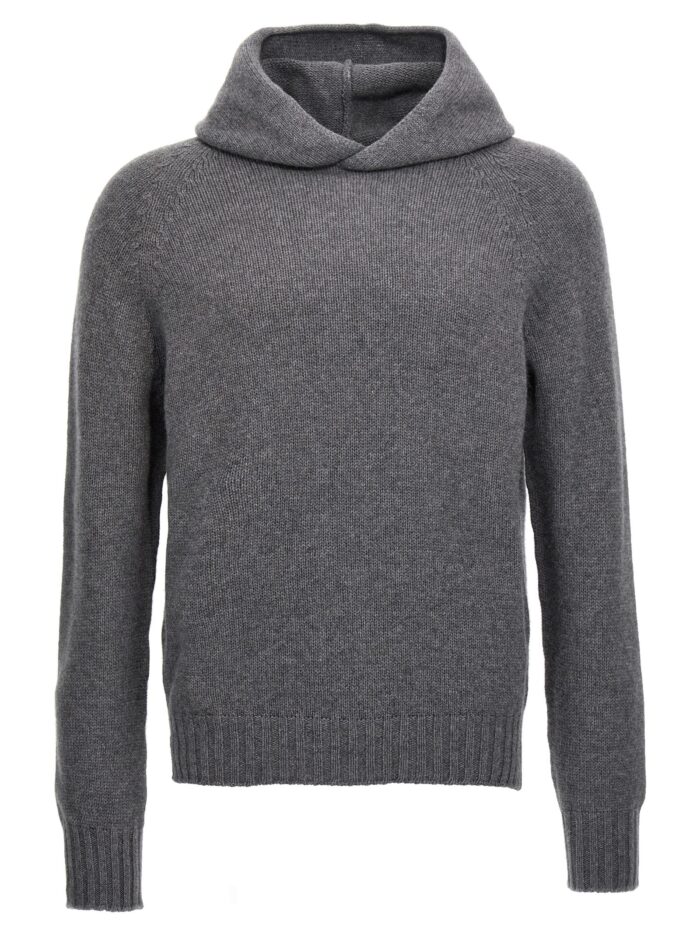ma'ry'ya wool hooded sweater MA'RY'YA Wool Hooded Sweater