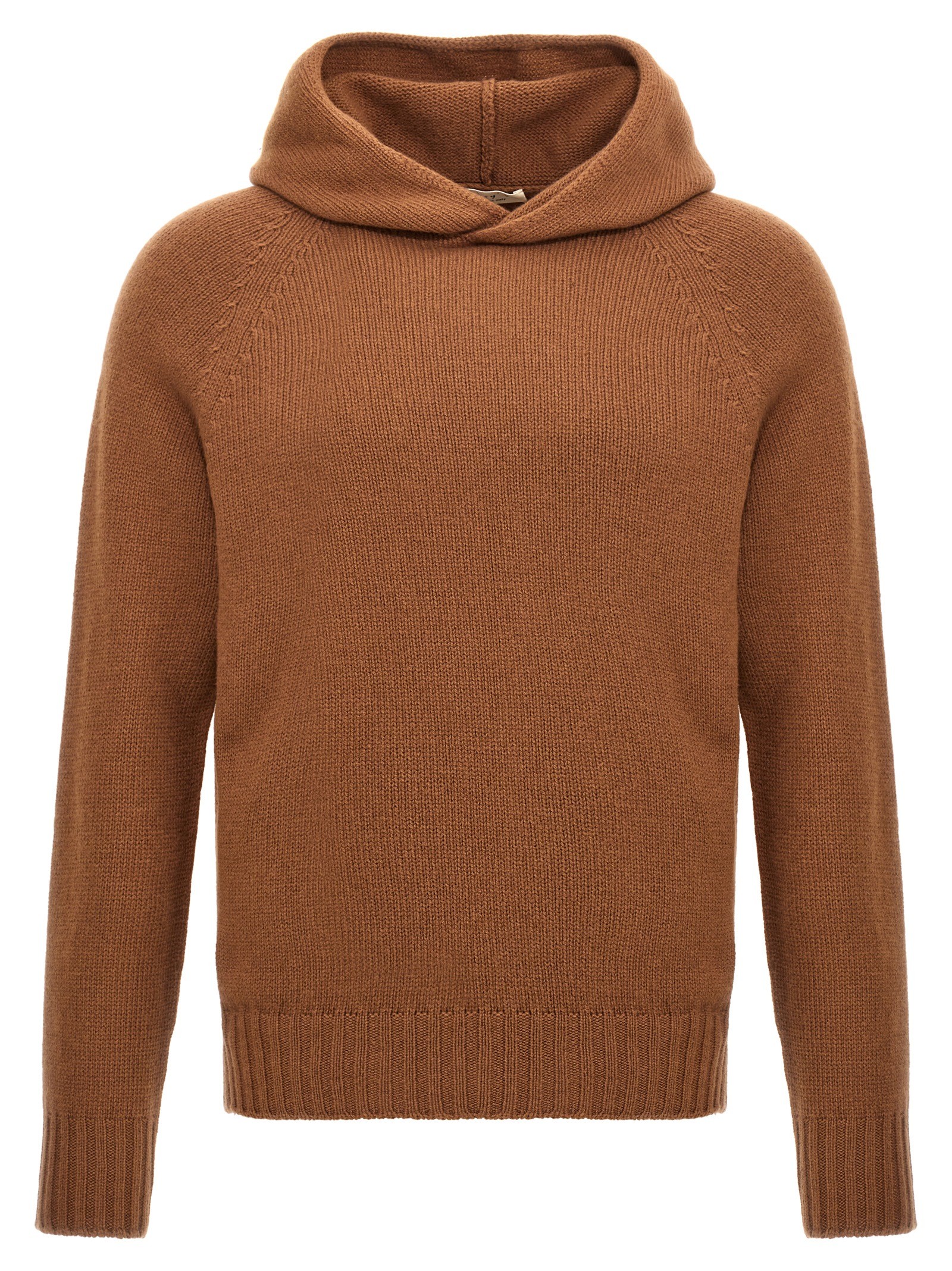 MA'RY'YA Wool Hooded Sweater