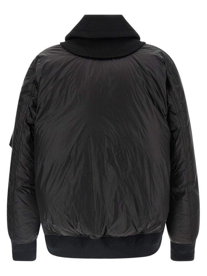 SACAI Wool Insert Bomber Jacket